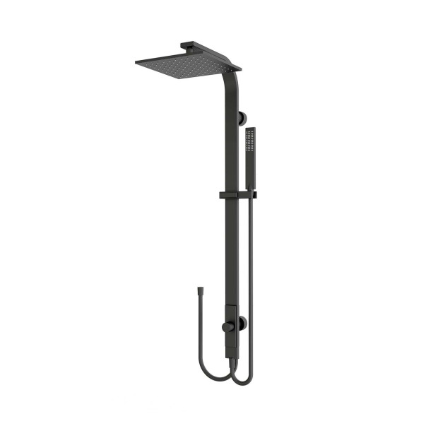 NERO - Rain Square Shower Set (Double Hose)