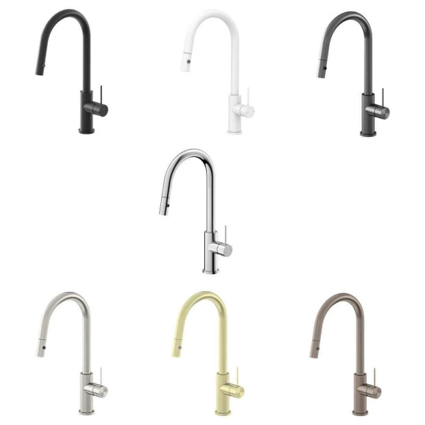 NERO - MECCA Pull Out Sink Mixer With Vegie Spray Function