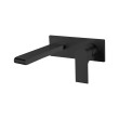 NERO - BIANCA Wall Basin Mixer