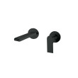 NERO - BIANCA Wall Basin Mixer With Separate Back Plate