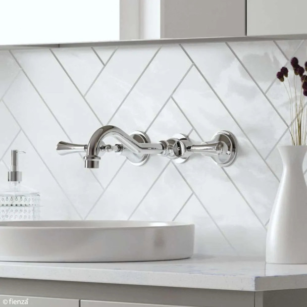 FIENZA - LILLIAN Lever Basin/Bath Wall Set