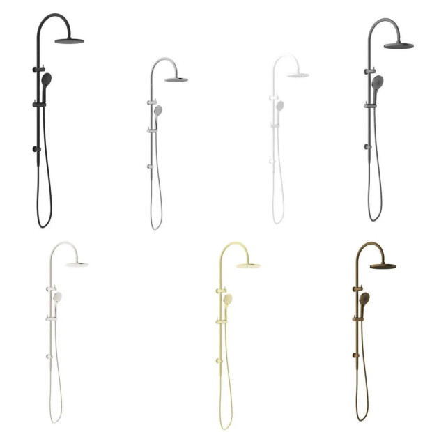 NERO - MECCA Twin Shower With Air or Opal Shower