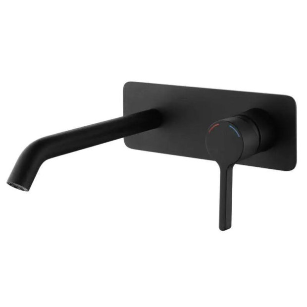 ECT - KENZO Wall Basin/Bath Set in Matte Black