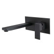 ECT - ACQUA BLACK Wall Bath/Basin Mixer in Matte Black