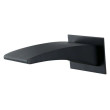 ECT - ACQUA BLACK Water Fall Bath Spout in Matte Black