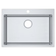 ECT - IMPACT Stainless Steel Large Single Bowl Top Mounted Sink
