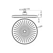 NERO - OPAL Shower Head