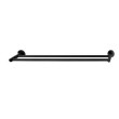 ECT - JESS 750mm double towel rail in Matte Black