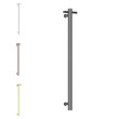 NERO - Heated Vertical Towel Rail