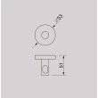 ECT - JESS single robe hook
