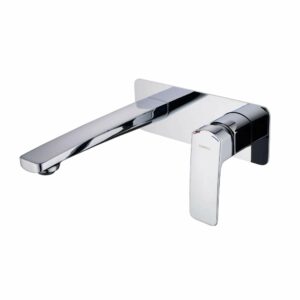ECT - BRAVO II Wall Basin/Bath Set in Chrome