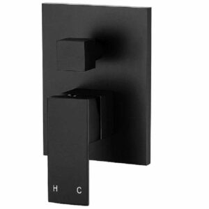 ECT - ACQUA BLACK Shower Mixer with Divertor in Matte Black