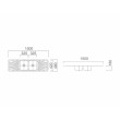 ECT - DANTE Double Bowl with Double Drainer Sink