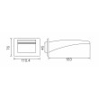 ECT - ACQUA BLACK Water Fall Bath Spout in Matte Black