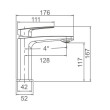 ECT - BRAVO II Basin Mixer in Matte Black