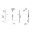 ECT - NOVO Vanity 1200