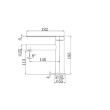 ECT - ROMEO Basin mixer in Chrome