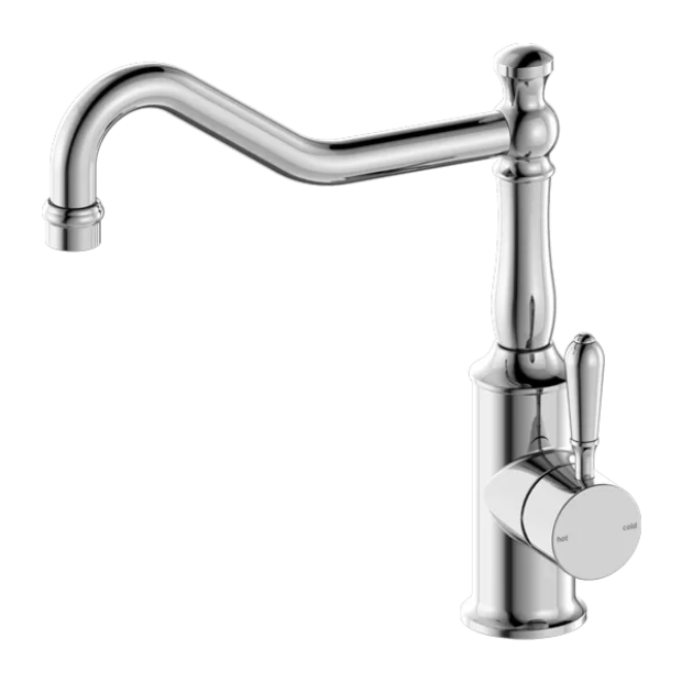 NERO - YORK Kitchen Mixer Hook Spout With Lever Options
