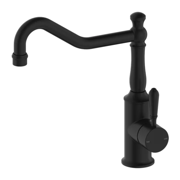 NERO - YORK Kitchen Mixer Hook Spout With Lever Options