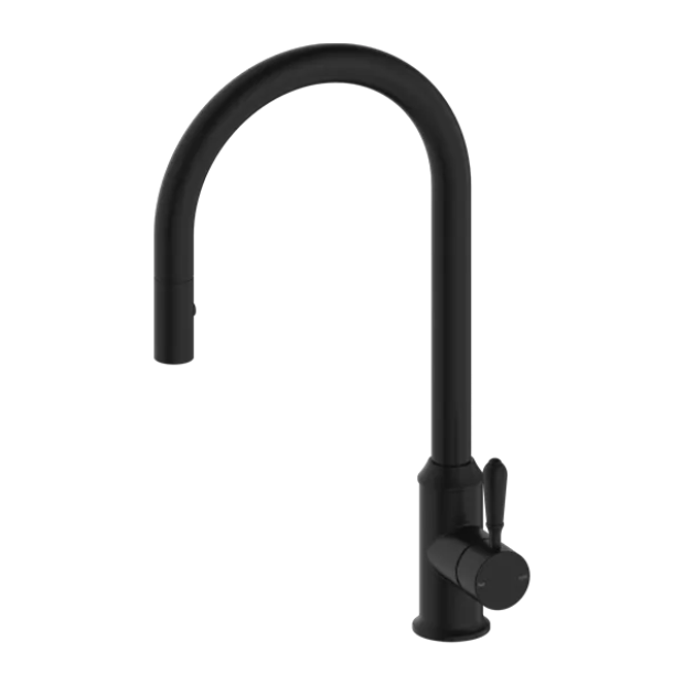 NERO - YORK Pull Out Sink Mixer With Vegie Spray Function And Lever Options