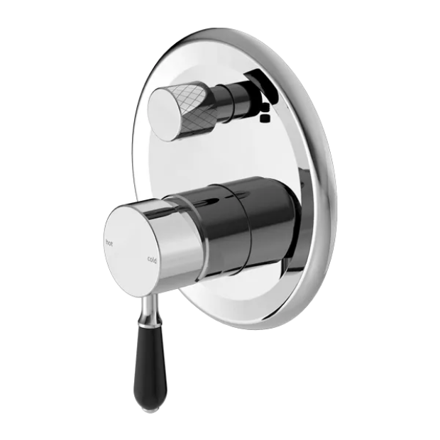 NERO - YORK Shower Mixer With Divertor And Lever Options
