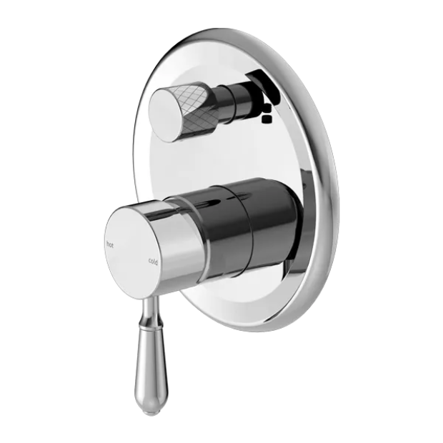 NERO - YORK Shower Mixer With Divertor And Lever Options