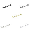 NERO - BIANCA Double Towel Rail 600mm/800mm