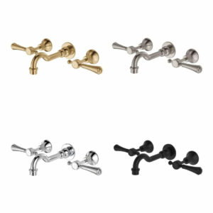 FIENZA - LILLIAN Lever Basin/Bath Wall Set