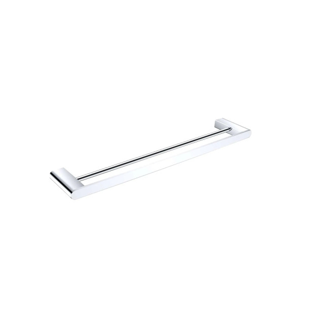 NERO - BIANCA Double Towel Rail 600mm/800mm