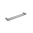 NERO - BIANCA Double Towel Rail 600mm/800mm