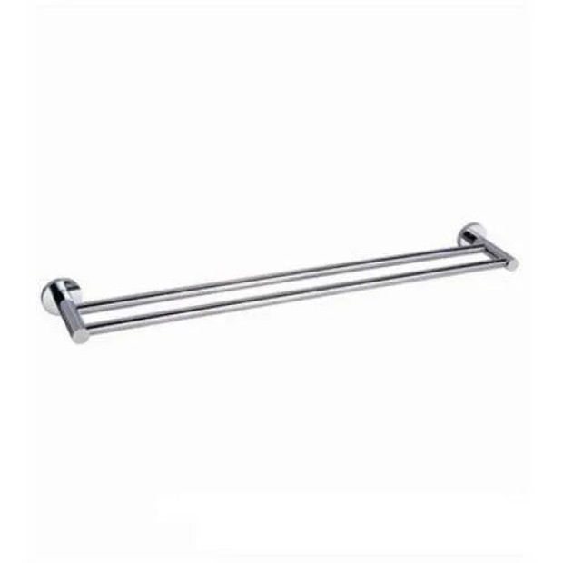 ECT - JESS 900mm double towel rail in Chrome