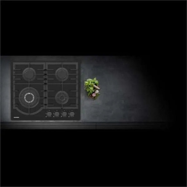 BLAUPUNKT - 60CM Gas Cooktop Inc Wok Burner (Black)