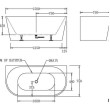BEST BM - OSLO Freestanding Bathtub