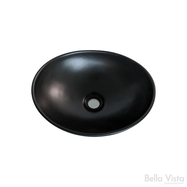 BELLA VISTA - Oval Ceramic Basin - 405x335x145