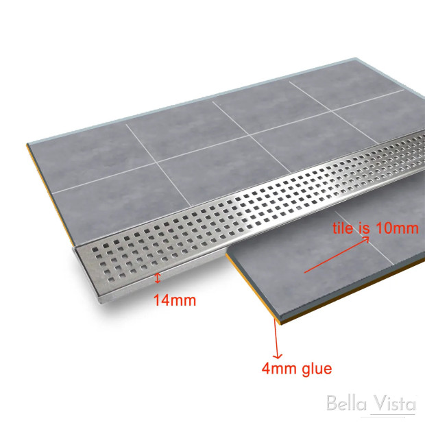 BELLA VISTA - Builders Grate - CFG AU Pattern - 15mm Depth