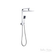 BELLA VISTA - Dual Shower Rail with Rain Fall Head - Short Square