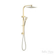 BELLA VISTA - Dual Shower Rail with Rain Fall Head - Square