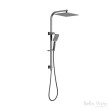 BELLA VISTA - Dual Shower Rail with Rain Fall Head - Square