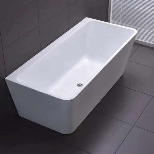 BEST BM - FLORENCE Back to Wall Bathtub