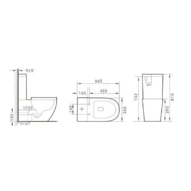 ZEAVOLA - JUVE Turbo Flush Toilet Suite