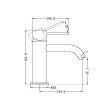 NERO - MECCA Basin Mixer