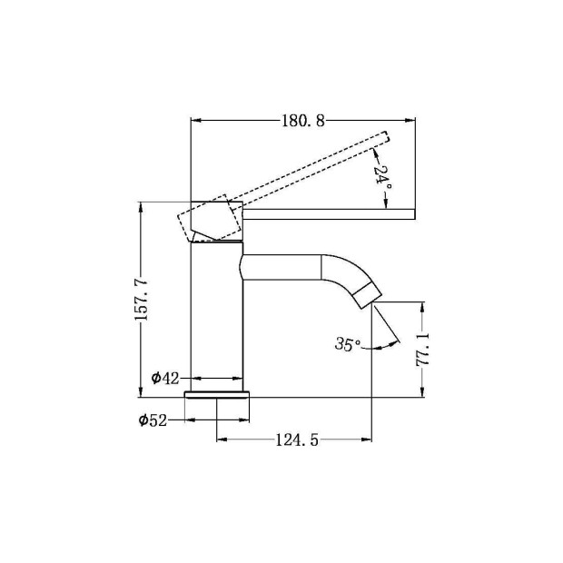 NERO - MECCA Care Basin Mixer
