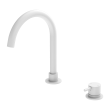 NERO - MECCA Hob Basin Mixer Round Spout