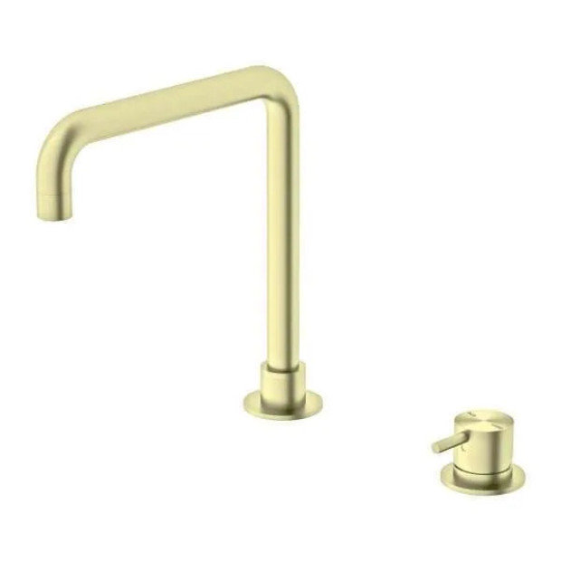 NERO - MECCA Hob Basin Mixer Square Spout