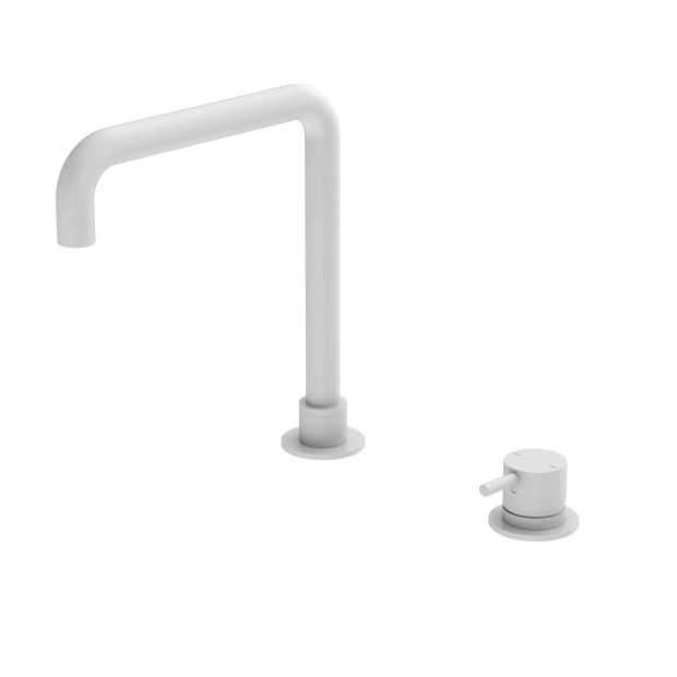 NERO - MECCA Hob Basin Mixer Square Spout