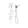 NERO - MECCA Rail Shower With Air or Opal Shower