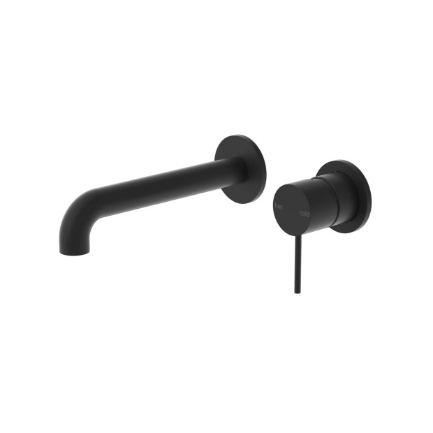 NERO - MECCA Wall Basin Mixer Separate Back Plate