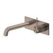 NERO - MECCA Wall Basin Mixer Handle Up