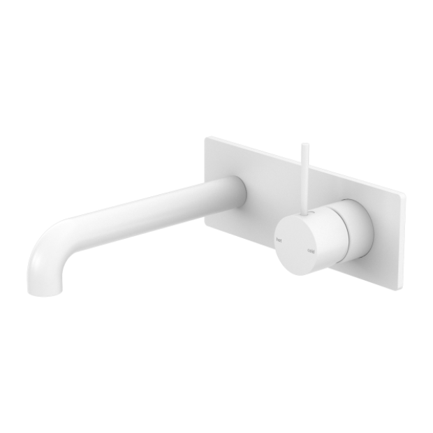NERO - MECCA Wall Basin Mixer Handle Up