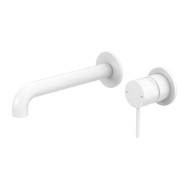 NERO - MECCA Wall Basin Mixer Separate Back Plate